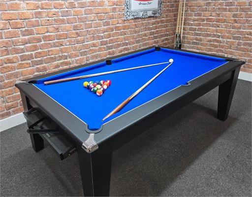 Signature Clifton Pool Table - Black Finish, 7ft: Warehouse Clearance